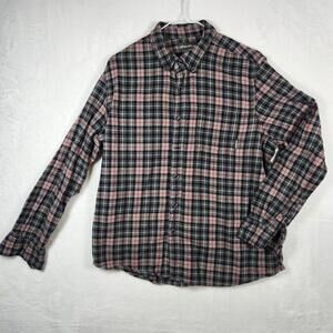 Eddie Bauer Multicolor Plaid Flannel Shirt‎ Size L